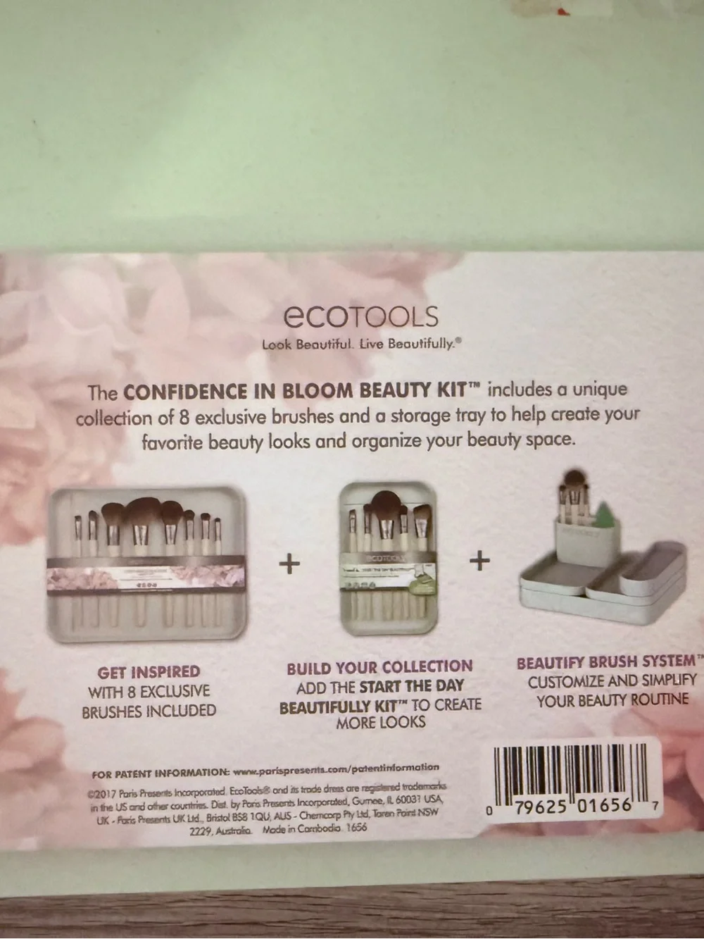 NIB eco tools Confidence in Bloom Brush Kit